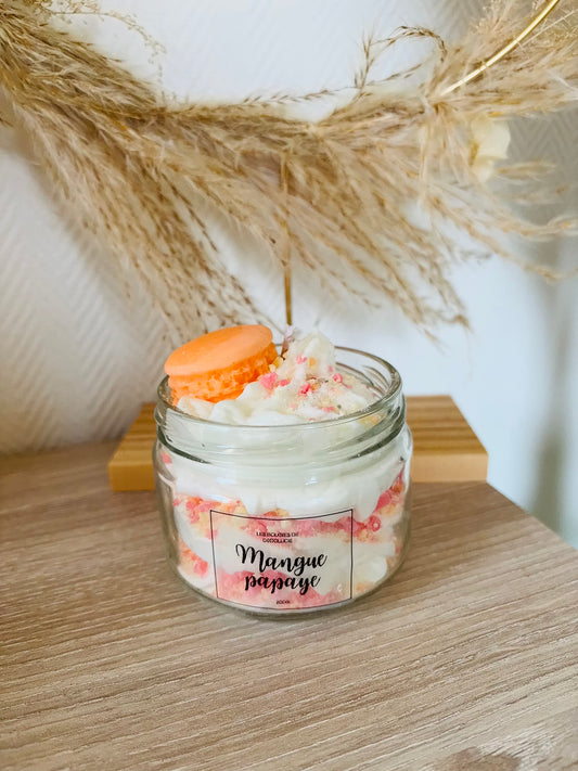 Bougie gourmande - Mangue papaye 🥭